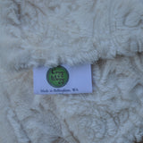 Paisley Minky Baby Blanket Collection 9 Colors Available