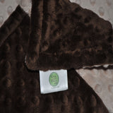 Tan/ Brown Minky Blanket
