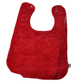 Red Paisley Bib