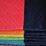 Signature Minky Baby Blanket Navy Combination