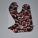 2 Pack Sock Monkey Bib