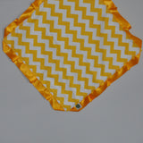 Yellow Chevron Security Blanket