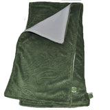 Green Paisley Burp Cloth