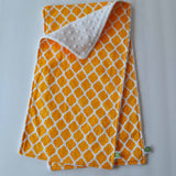 Yellow Moroccan burp cloth