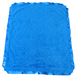 Turquoise Baby Blanket Paisley