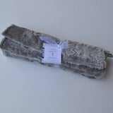 Paisley Burp Cloth Silver Gray 2 Pack