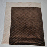 Brown with Tan Border