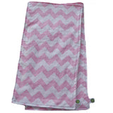 Light Pink Chevron Burp Cloth