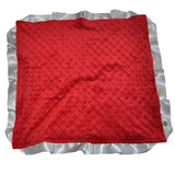 Crimson and Gray Security Blanket