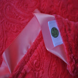 Paisley Security/Lovie Blanket Pink