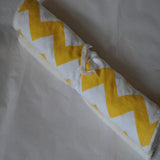 Yellow Chevron Burp Cloth 2 pack