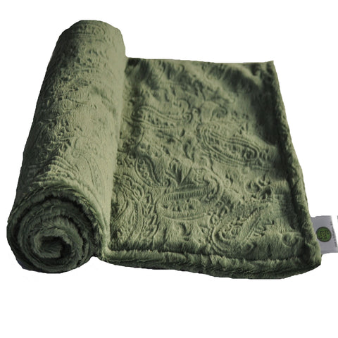Green Paisley Blanket