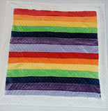 Custom order Rainbow Blanket